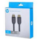Cabo 3 metros HDMI HP V2.0 CCS Premium Alta Velocidade / Hec 4K@60Hz 18Gbps - A/MA/M - Cor Preto