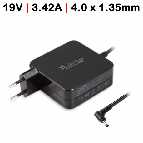 Carregador Portatil 65W 19V 3.42A 4.0*1.35mm TG51510 TGAD00242 Compatível C/ cabo