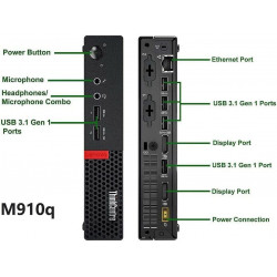 LENOVO M910Q MINI I5-7500T | 16 GB | SSD 512 GB | W11 PRO RECONDICIONADO