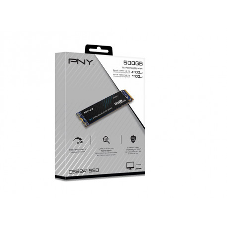 SSD M.2 PCIe NVMe PNY CS2241 500GB 4700R/ 1700W TX CÓPIA PRIVADA INCLUIDA