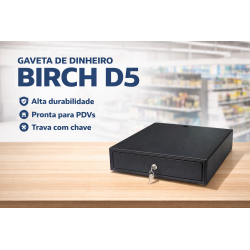 GAVETA DINHEIRO BIRCH D5