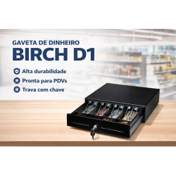 GAVETA DINHEIRO BIRCH D1