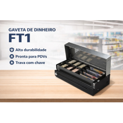 Gaveta de Dinheiro Brich FT1