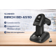 LEITOR CÓDIGOS BARRAS BIRCH BD-6510T WIRELESS 2D PRETO C/ SUPORTE