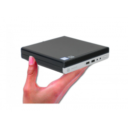 PC HP 400G4 MINI I3-8100T 8GB SSD 256GB W11 PRO RECONDICIONADO