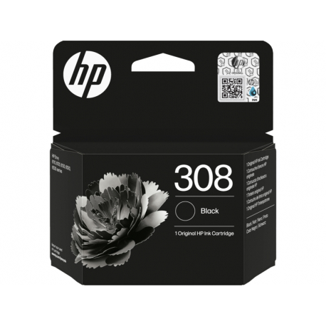 TINTEIRO HP 308 ORIGINAL PRETO ( 7FP21UE )