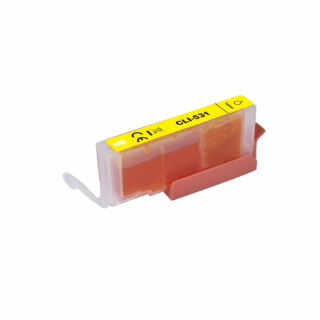 Tinteiro Canon Compatível CLI-531Y Amarelo 6121C001 / CLI531Y