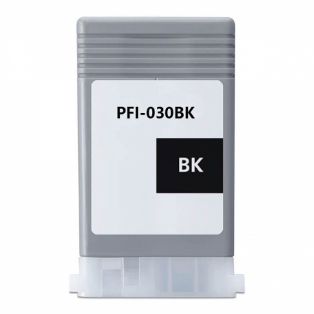 Tinteiro Canon Compatível PFI-030BK Preto ( 3489C001 )