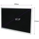 DISPLAY LCD 17.3 "(CCFL) 1920x1080 GLOSSY, Full HD-40pin