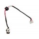 DC Jack TOSHIBA Satellite C660 / C660D Series Soldar TG92280