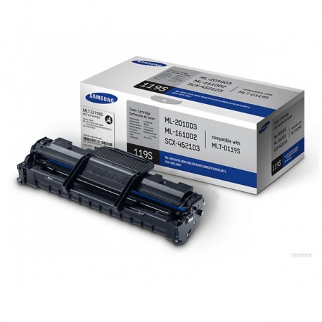 Toner Samsung Original MLT-D119S Preto ( MLT-D119S/ELS )