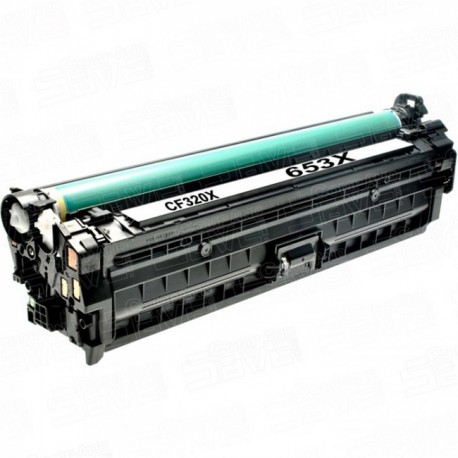 Toner HP 653X Compatível Preto ( CF320X )