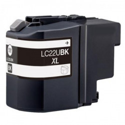 Tinteiro Brother Compatível LC22U BK XL Preto