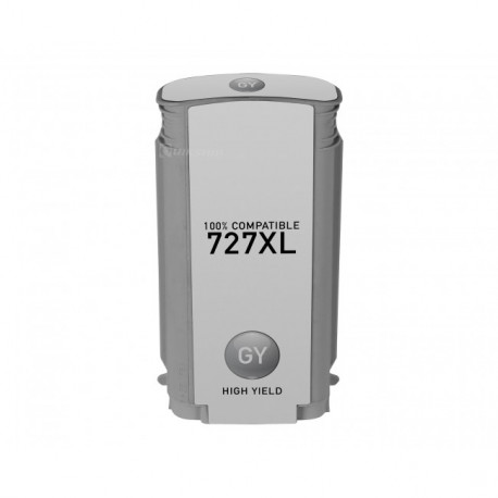 Tinteiro HP Compatível 727 Cinza