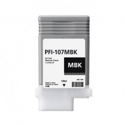Tinteiro Canon Compatível PFI-107 MBK Preto Mate Pigmentado ( 6704B001 )