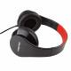 Headphones Qoltec CAN |C/ microfone | Dobrável TG50812