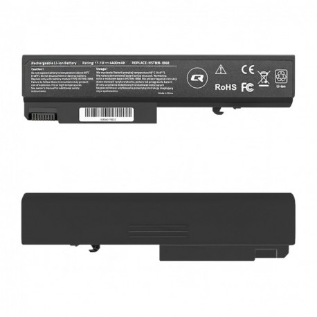 Bateria QOLTEC para HP EliteBook 6930p, 4400mAh, 11.1V TG52532