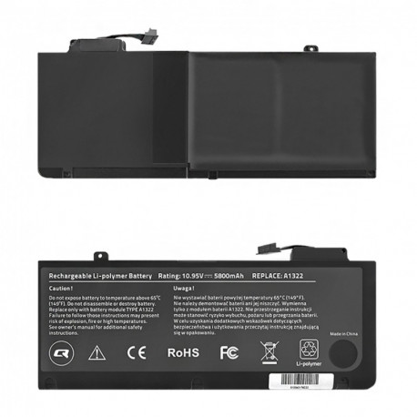 Bateria para MacBook Pro 13 ", 5800mAh, 10.95V TG52551